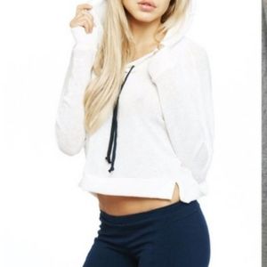 OTL Apparel Cropped Lightweight Hoodie